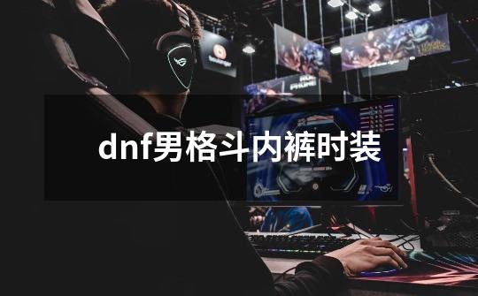 dnf男格斗内裤时装-第1张-游戏相关-大福途网