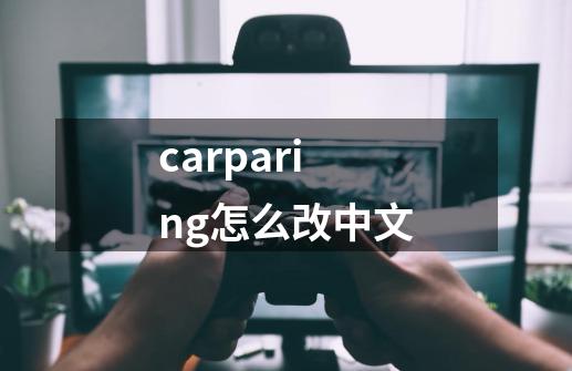 carparing怎么改中文-第1张-游戏相关-大福途网