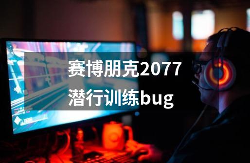 赛博朋克2077潜行训练bug-第1张-游戏相关-大福途网