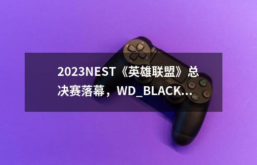 2023NEST《英雄联盟》总决赛落幕，WD_BLACK电竞装备助阵巅峰之争-第1张-游戏相关-大福途网